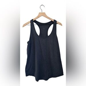 Lululemon Love Tank Top Heathered Black Size 10